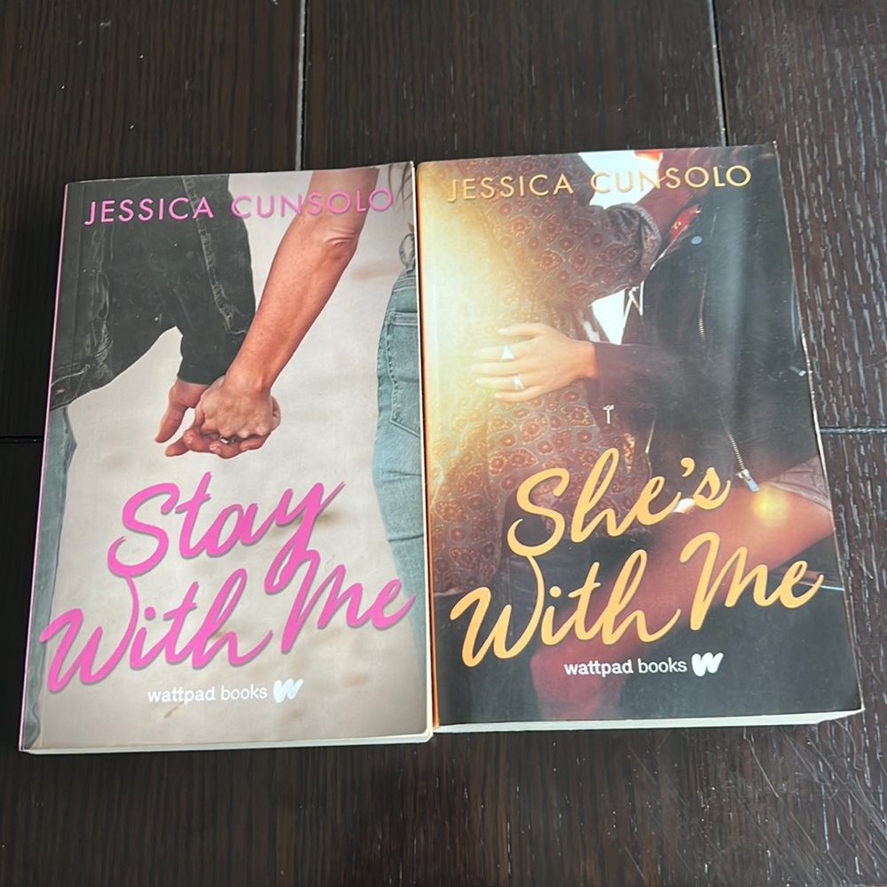 Book set of Stay with me and She’s with me by Jessica Cunsolo